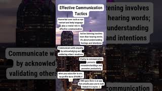 Effective Communication Skills 🗣️ [upl. by Elyrpa]