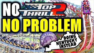 Top Thrill 2 Broke So We Tried to Ride Every Coaster in Kentucky [upl. by Calen]