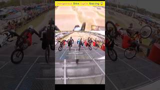 Dangerous BMX Cycle Racing🤔😱shorts [upl. by Ittam88]