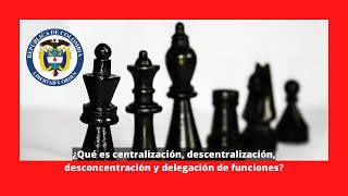 CENTRALIZACIÓN Y DESCENTRALIZACIÓN [upl. by Brouwer314]