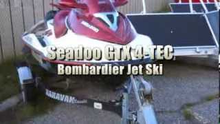 Seadoo Bombardier Jet Ski with Karavan Classic Trailer on GovLiquidationcom [upl. by Lehet]