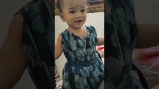 Joshitha funny moments babyactivites cutebaby earangel funnybaby [upl. by Hanselka]