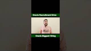 Oracle Recruitment Drive  Oracle Biggest Hiring  BEBTECH  Direct Hiring  Salary 2050KMonths [upl. by Edyaj122]