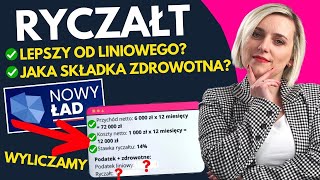 RYCZAŁT od 2022 Jakie Składki ZUS Jakie Stawki Dla kogo Liniowy lepszy Zmiany w Nowy Polski Ład [upl. by Nyhagen]