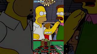 What Happens When Homer amp Flanders Go To Las Vegas thesimpsons [upl. by Ettenej]