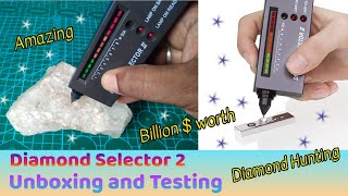 Diamond selector 2 unboxing  Diamond tester 2 unboxing  Diamond Testing [upl. by Echikson348]