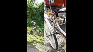 Original indische Fahrrad Rikscha Mod quotAtlas Goldline Superquot [upl. by Peper]