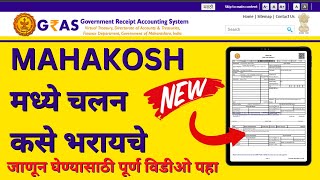 How to Get Grass Mahakosh Challan Number  How to get GRN Receipt Number  Beer and Wine Challan [upl. by Alleinad]