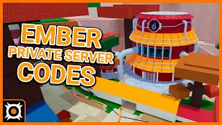 Shindo Life  Ember Private Server Codes List [upl. by Erret176]