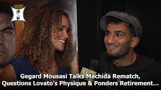 Gegard Mousasi Talks Machida Rematch Questions Lovatos Physique amp Ponders Retirement… [upl. by Staley]