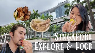 Exploring Singapore  Food  Song Fa  Marina Bay Sands  Lau Pa Sat  DJI Osmo Pocket 3 [upl. by Aneerahs]