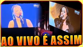 LUISA SONZA e DEMI LOVATO O Que A Plateia REALMENTE OUVE em Chico e Penhasco 2 [upl. by Iorgos]