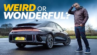 Hyundai Ioniq 6 Review Weirdly Wonderful  4K [upl. by Ahcsrop950]