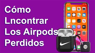 SP Cómo encontrar los Airpods perdidos  Encontrar la caja de mis airpods [upl. by Siravaj]