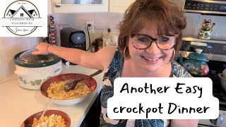 Easy Crockpot dinner budget friendly recipe for a family Campbells cookbook Sunday series [upl. by Nyrem33]