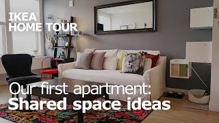 Apartment Shared Space Ideas  IKEA Home Tour Episode 410 [upl. by Otrepur]