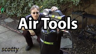 How To Use Air Compressors And Air Tools For Car Repair [upl. by Lertram122]