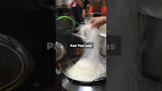 Thailands National Dish food travel adventures thailand padthai [upl. by Milissa959]