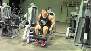 Leg Extension Machine  HASfit Machine Exercises  Machine Exercise  Machine Workouts [upl. by Laspisa]