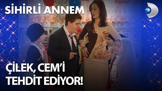 Çilek Cemi Tehdit Ediyor  Sihirli Annem 96 Bölüm [upl. by Eimak]