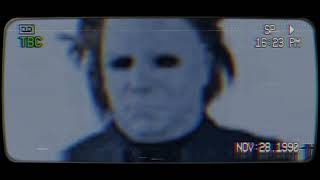 Gemmy 2020 Michael Myers Animatronic but I edited it with the theme more slowed down [upl. by Anitsirt]