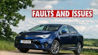 Toyota Avensis 3 Common Faults [upl. by Avelin349]