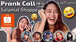 Wowowin Salamat Shopee Prank Call Sobrang LaughTrip talaga sakit sa pangaSabihin mo salamat shopee [upl. by Ehcadroj]