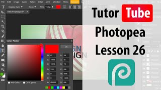 Photopea  Lesson 26  Healing Brush Tool [upl. by Terrene]