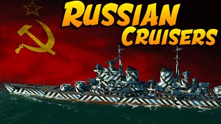 World of Warships NEW Russian Cruisers [upl. by Liuqnoj]