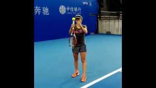 Elina Svitolina crazy service [upl. by Enaid]