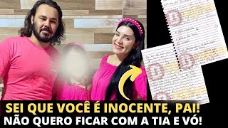 Filha de Sara Mariano fala em favor do pai e irmã da cantora diz que a criança foi manipulada [upl. by Oicangi]