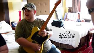 Johnny Hiland meets his Whitfill custom guitar [upl. by Heger958]