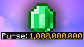 the 1000000000 coin emerald blade hypixel skyblock [upl. by Bruce]