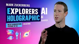 Mark Zuckerberg Discusses AI Studio Creators Neural Wristbands Holographic Glasses amp Picasso [upl. by Ahsikar]