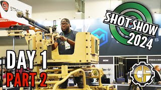 SHOT Show 2024 Day 1 Part 2 [upl. by Etteyafal923]