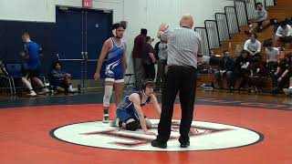 Worcester Wrestling  Ahmad Adris vs Nashoba Tech [upl. by Lekzehcey]