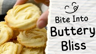 Buttery Meltinyourmouth Shortbread Cookies [upl. by Arateehc15]