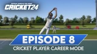 Cricket 24 Career mode ep 8 [upl. by Chui]