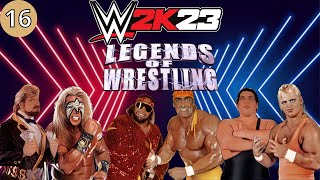 WWE 2K23 Legends Of Wrestling Episode 16 Funk vs Hansen [upl. by Aliban293]