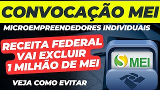 🚨Quem é MEI tem 7 dias para REGULARIZAR sua SITUAÇÃO Receita vai EXCLUIR  de 1 MILHÃO de MEIs [upl. by Ramon]