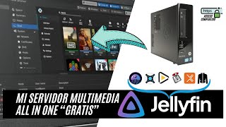 Cómo crear tu POPRIO SERVIDOR MULTIMEDIA con JELLYFIN y AHORRAR DINERO con Netflix Disney HBOMax [upl. by Duester946]