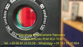 Rilevatore di Telecamere Nascoste tascabile anche quando sono spente [upl. by Ynafit484]