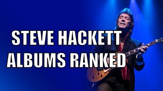 Ranking The Steve Hackett Albums [upl. by Dorcy]