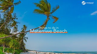 Things to do in Matemwe Beach unforgettable tanzania beach zanzibar travel africa [upl. by Michella905]