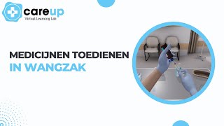 Medicijnen toedienen in wangzak  CareUp Virtual Learning Lab [upl. by Tan]