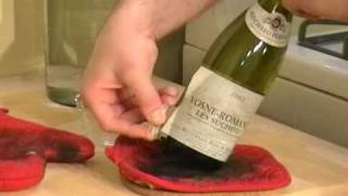 Removing labels from wine bottles [upl. by Januarius]