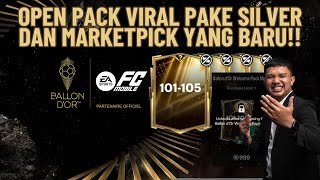 OPENPACK VIRAL PAKE SILVER DAN MARKETPICK YANG BARU  FC Mobile Indonesia [upl. by Leunam]