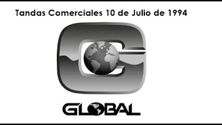 Global Televisión Tandas Comerciales 10 de Julio de 1994 [upl. by Sclater]