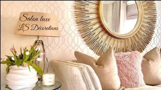 Salon moderne et luxe✨ avec des idées de décorations [upl. by Enidaj]