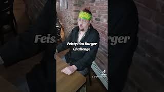 Feisty Pint Burger Challenge [upl. by Giacinta]